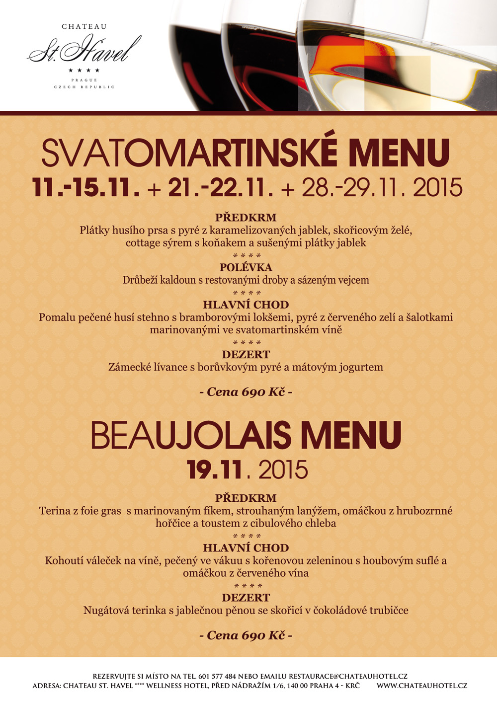 Svatomartinské menu 11-15.11.2015